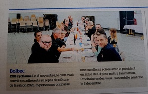 Article du Courrier Cauchois