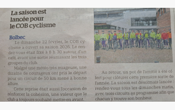Article Courrier Cauchois