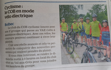 Article Courrier Cauchois